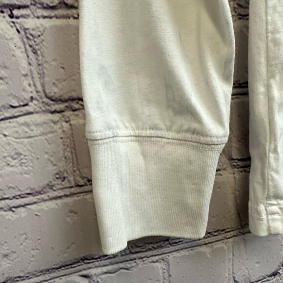 Polo Ralph Lauren Polo Bear Graphic Tee White Long Sleeve Shirt Boys Small *FLAW - Picture 7 of 7